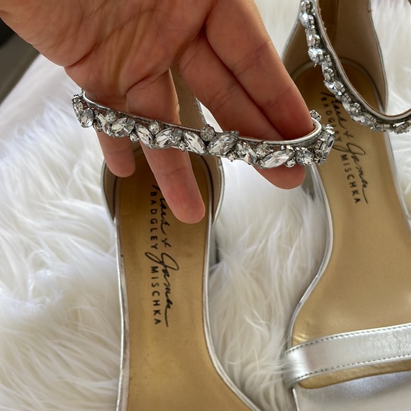 Badgley Mischka Evening Sandal - Picture 4 of 8